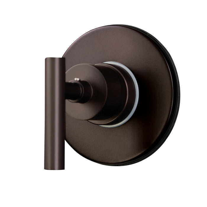Kingston Sona KS3035CML - Manhattan Single-Handle Three-Way Diverter Valve with Round Trim Kit, Oil Rubbed Bronze