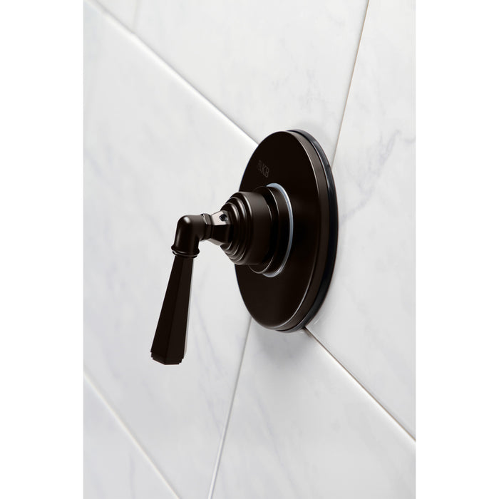 Kingston Tulare KS3035HL - Metropolitan Single-Handle Three-Way Diverter Valve with Round Trim Kit, Oil Rubbed Bronze