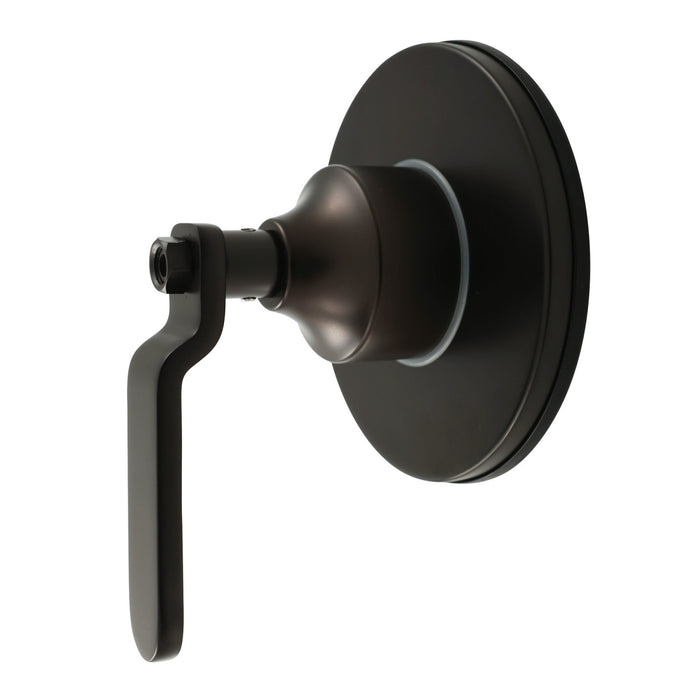 Kingston Sona KS3035KL - Whitaker Single-Handle Three-Way Diverter Valve with Round Trim Kit, Oil Rubbed Bronze