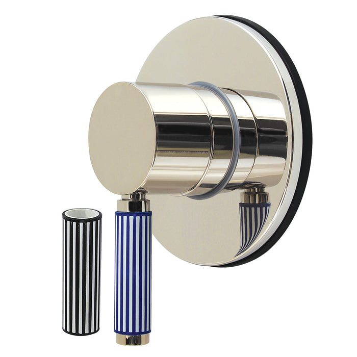 Kingston Sona KS3036KPS - Verona Single-Handle Three-Way Diverter Valve with Round Trim Kit, Polished Nickel