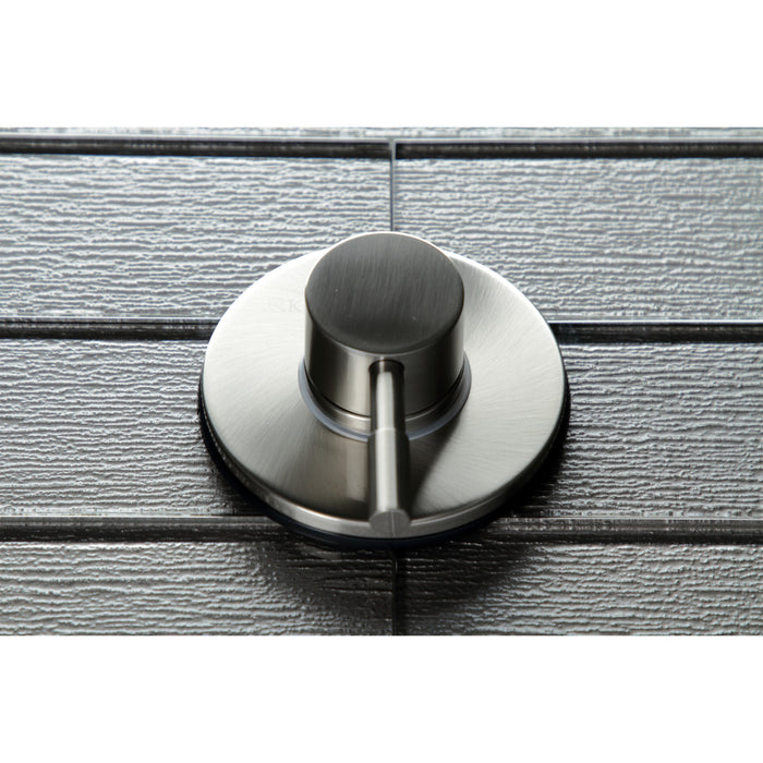 Kingston Sona KS3038DL - Concord Single-Handle Three-Way Diverter Valve with Round Trim Kit, Brushed Nickel