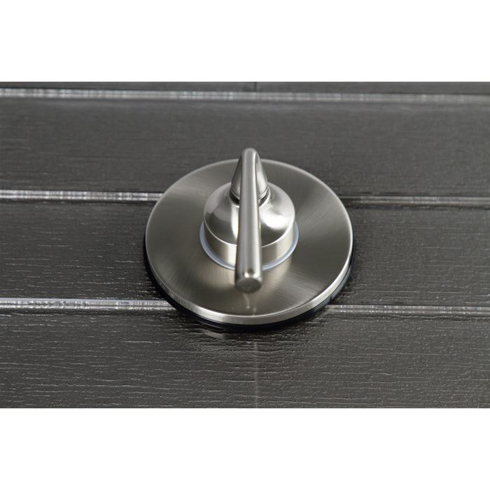 Kingston Tulare KS3038ZL - Silver Sage Single-Handle Three-Way Diverter Valve with Round Trim Kit, Brushed Nickel