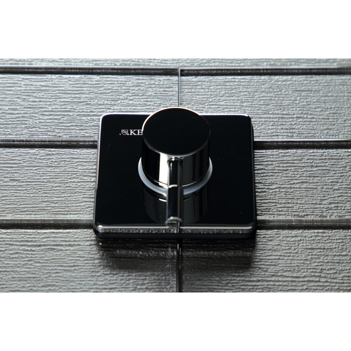 Kingston Sona KS3041DL - Concord Single-Handle Three-Way Diverter Valve with Square Trim Kit, Polished Chrome