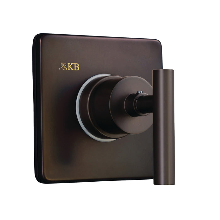 Kingston Sona KS3045CML - Manhattan Single-Handle Three-Way Diverter Valve with Square Trim Kit, Oil Rubbed Bronze