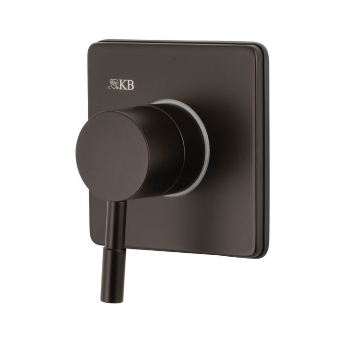 Kingston Sona KS3045DL - Concord Single-Handle Three-Way Diverter Valve with Square Trim Kit, Oil Rubbed Bronze