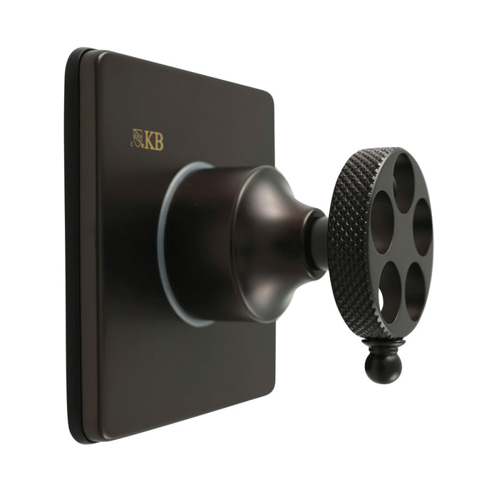 Kingston Sona KS3045RKX - Webb Single-Handle Three-Way Diverter Valve with Square Trim Kit, Oil Rubbed Bronze