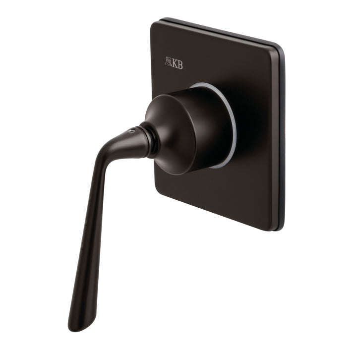 Kingston Tulare KS3045ZL - Silver Sage Single-Handle Three-Way Diverter Valve with Square Trim Kit, Oil Rubbed Bronze