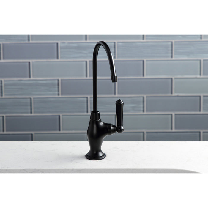 Kingston Tulare KS3190NML - Magellan Single-Handle 1-Hole Deck Mount Water Filtration Faucet, Matte Black