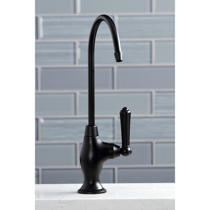 Kingston Tulare KS3190NML - Magellan Single-Handle 1-Hole Deck Mount Water Filtration Faucet, Matte Black