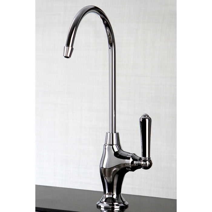 Kingston Tulare KS3191NML - Magellan Single-Handle 1-Hole Deck Mount Water Filtration Faucet, Polished Chrome