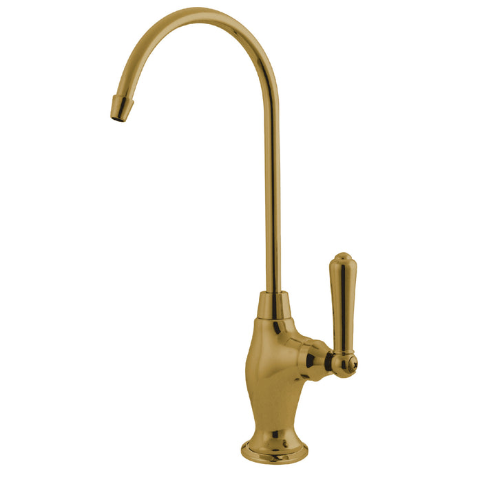 Kingston Tulare KS3192NML - Magellan Single-Handle 1-Hole Deck Mount Water Filtration Faucet, Polished Brass