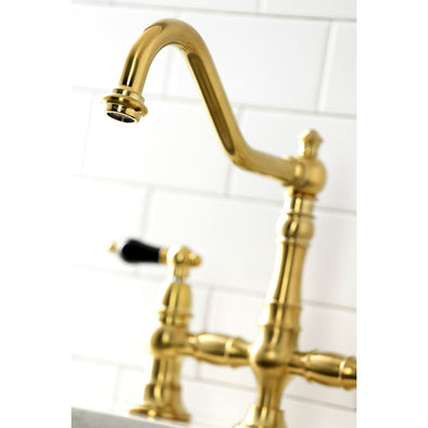 Kingston Heirloom KS3277PKLBS - Duchess Two-Handle 4-Hole Deck