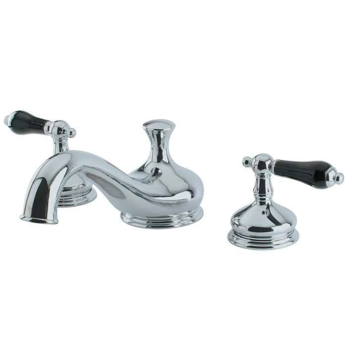 Kingston Heirloom KS3331PKL - Duchess Two-Handle 3-Hole Deck Mount Roman Tub Faucet, Polished Chrome