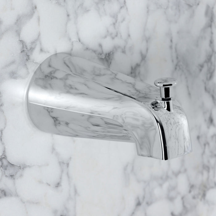 Kingston Restoration KS36310PL Double-Handle 3-Hole Thermostatic Tub and Shower Faucet with Plunger Diverter, Polished Chrome