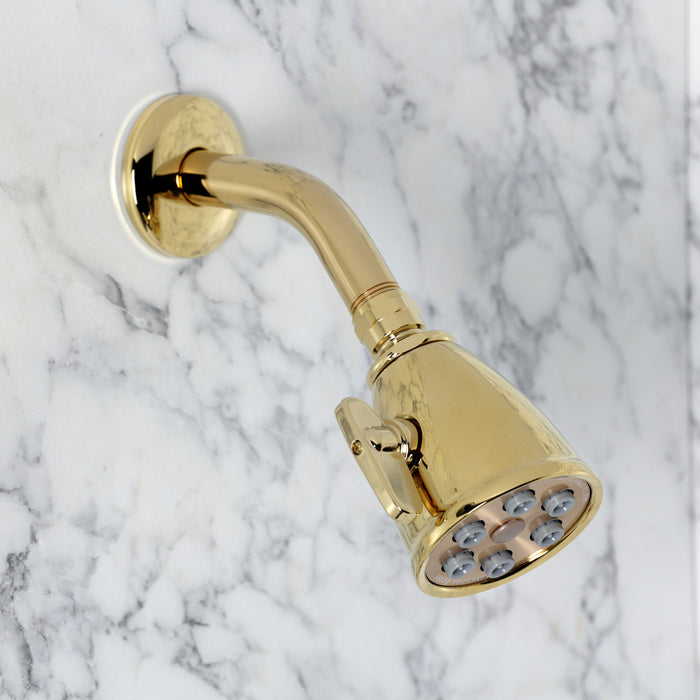 Kingston Restoration KS36320PL Double-Handle 3-Hole Thermostatic Tub and Shower Faucet with Plunger Diverter, Polished Brass