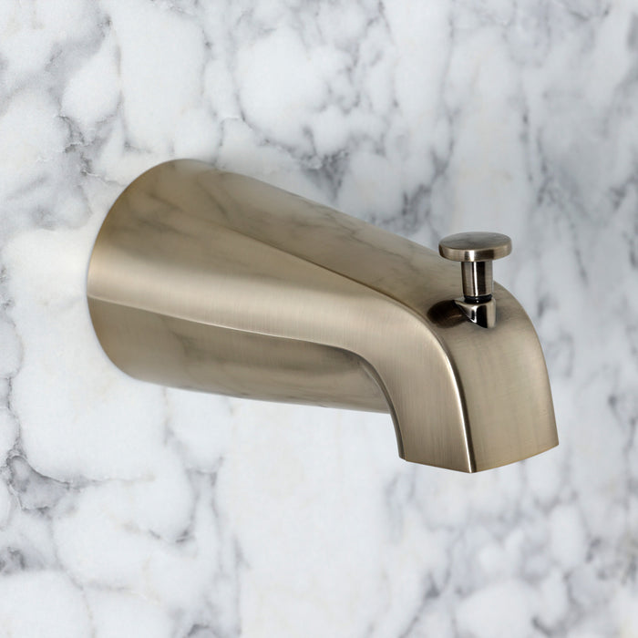 Kingston Restoration KS36330AL Double-Handle 3-Hole Thermostatic Tub and Shower Faucet with Plunger Diverter, Antique Brass