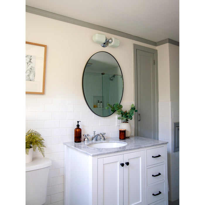 Kingston Heirloom KS3961AX - Restoration Two-Handle 3-Hole Deck Mount Widespread Bathroom Faucet with Brass Pop-Up, Polished Chrome