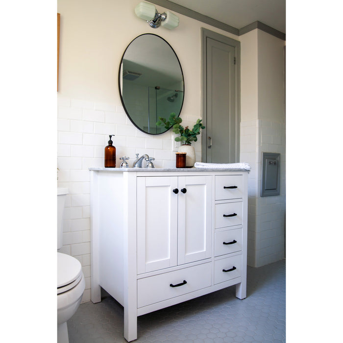 Kingston Heirloom KS3961AX - Restoration Two-Handle 3-Hole Deck Mount Widespread Bathroom Faucet with Brass Pop-Up, Polished Chrome