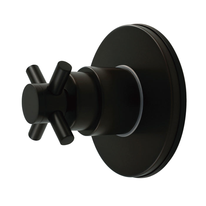 Kingston Sona KS4030DX - Concord Single-Handle Six-Way Diverter Valve with Round Trim Kit, Matte Black