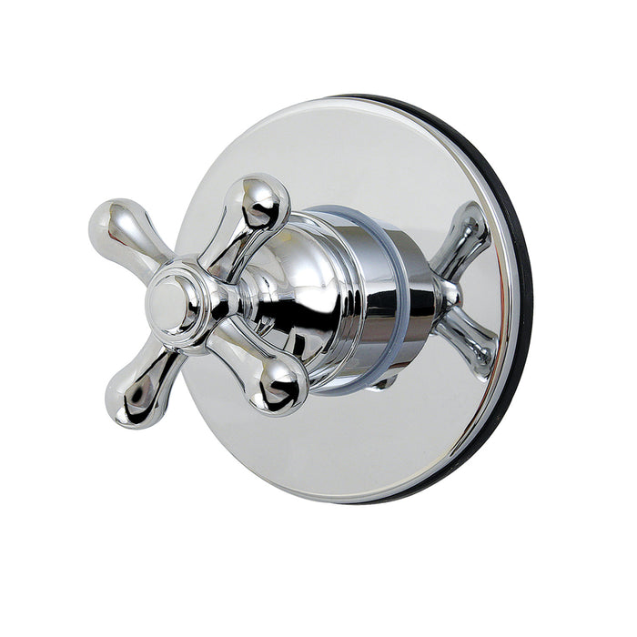 Kingston Heirloom KS4031AX - Restoration Single-Handle Six-Way Diverter Valve with Round Trim Kit, Polished Chrome