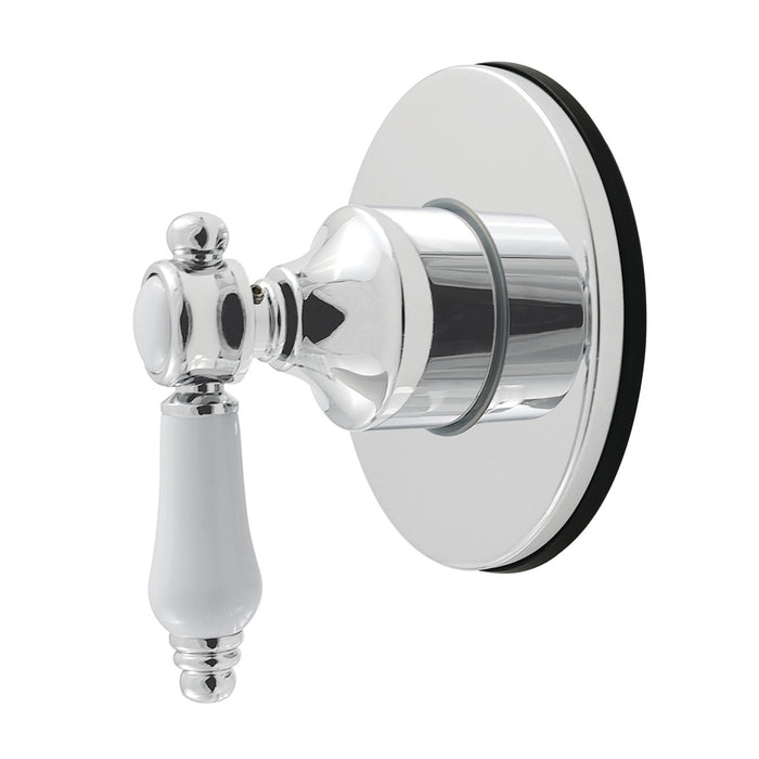 Kingston Heirloom KS4031BPL - Bel-Air Single-Handle Six-Way Diverter Valve with Round Trim Kit, Polished Chrome