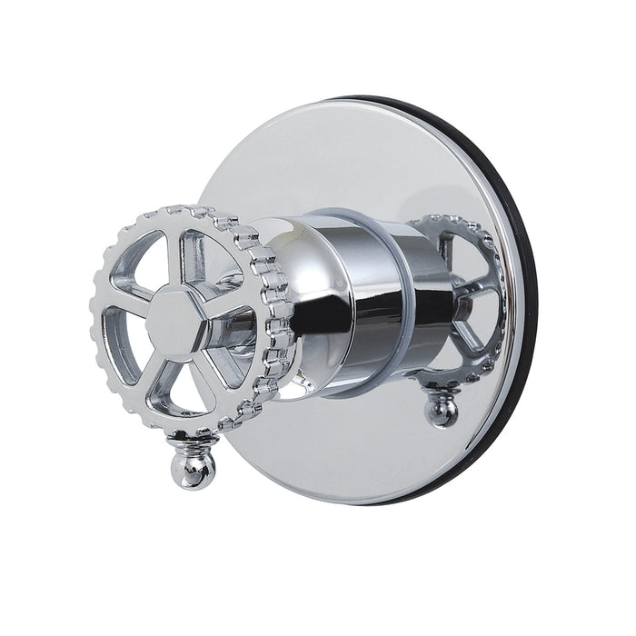 Kingston Sona KS4031CG - Fuller Single-Handle Six-Way Diverter Valve with Round Trim Kit, Polished Chrome