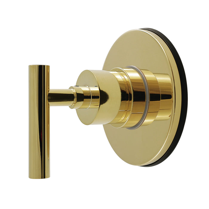 Kingston Sona KS4032CML - Manhattan Single-Handle Six-Way Diverter Valve with Round Trim Kit, Polished Brass
