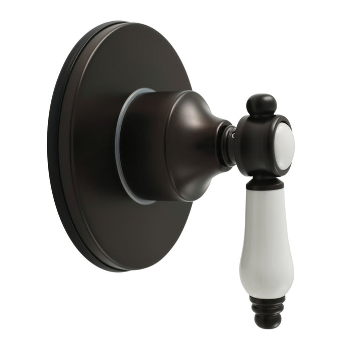 Kingston Heirloom KS4035BPL - Bel-Air Single-Handle Six-Way Diverter Valve with Round Trim Kit, Oil Rubbed Bronze