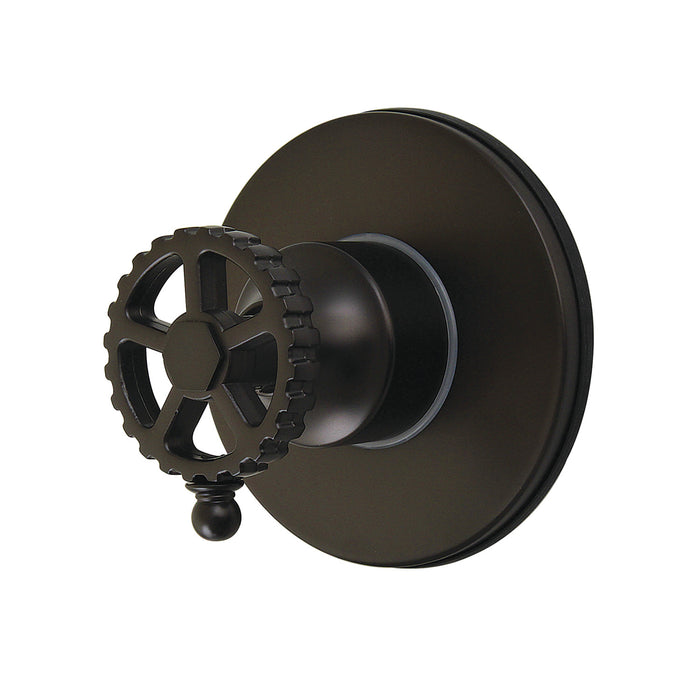 Kingston Sona KS4035CG - Fuller Single-Handle Six-Way Diverter Valve with Round Trim Kit, Oil Rubbed Bronze