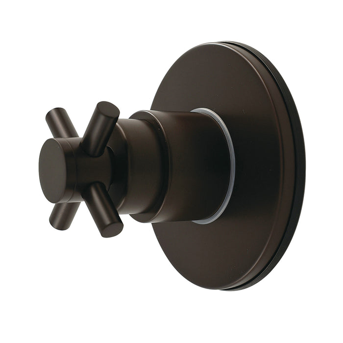 Kingston Sona KS4035DX - Concord Single-Handle Six-Way Diverter Valve with Round Trim Kit, Oil Rubbed Bronze