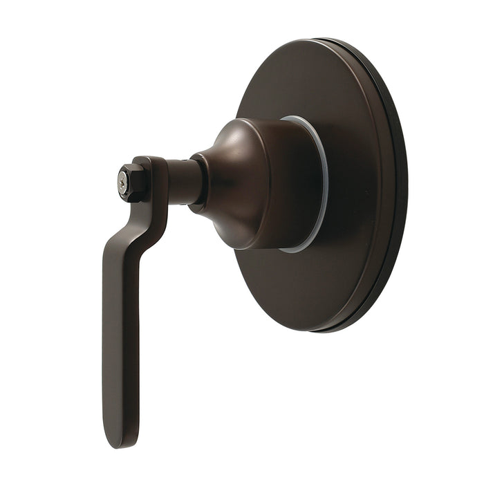 Kingston Sona KS4035KL - Whitaker Single-Handle Six-Way Diverter Valve with Round Trim Kit, Oil Rubbed Bronze