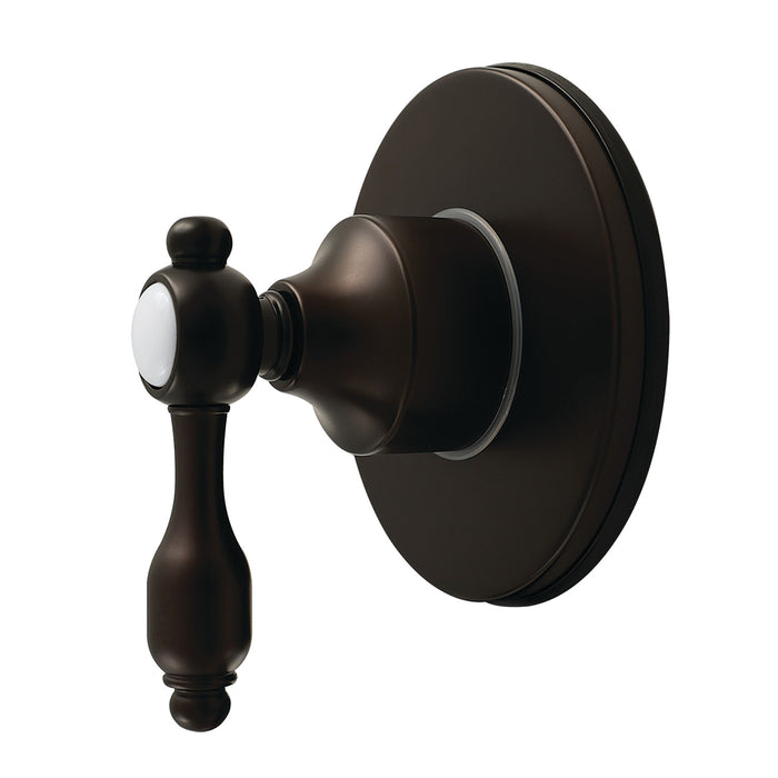 Kingston Heirloom KS4035TAL - Tudor Single-Handle Six-Way Diverter Valve with Round Trim Kit, Oil Rubbed Bronze