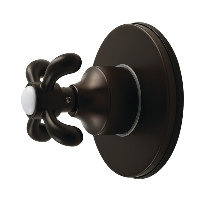 Kingston Heirloom KS4035TX - French Country Single-Handle Six-Way Diverter Valve with Round Trim Kit, Oil Rubbed Bronze