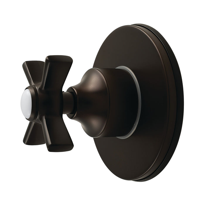 Kingston Tulare KS4035ZX - Millennium Single-Handle Six-Way Diverter Valve with Round Trim Kit, Oil Rubbed Bronze