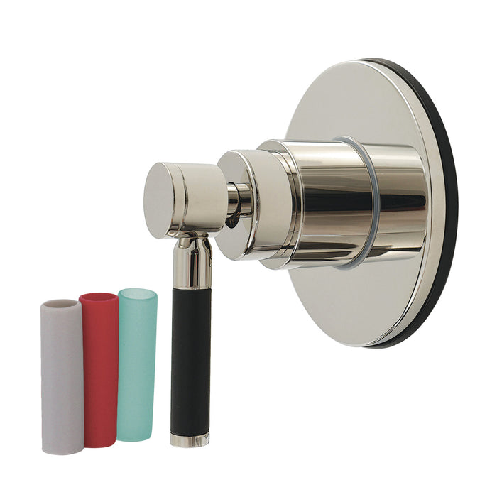 Kingston Sona KS4036DKL - Kaiser Single-Handle Six-Way Diverter Valve with Round Trim Kit, Polished Nickel