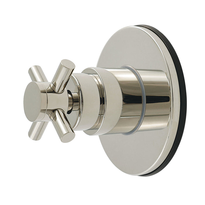 Kingston Sona KS4036DX - Concord Single-Handle Six-Way Diverter Valve with Round Trim Kit, Polished Nickel