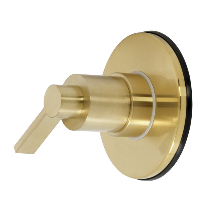Kingston Sona KS4037NDL - NuvoFusion Single-Handle Six-Way Diverter Valve with Round Trim Kit, Brushed Brass