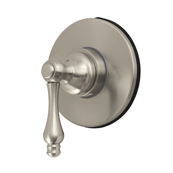 Kingston Heirloom KS4038AL - Restoration Single-Handle Six-Way Diverter Valve with Round Trim Kit, Brushed Nickel