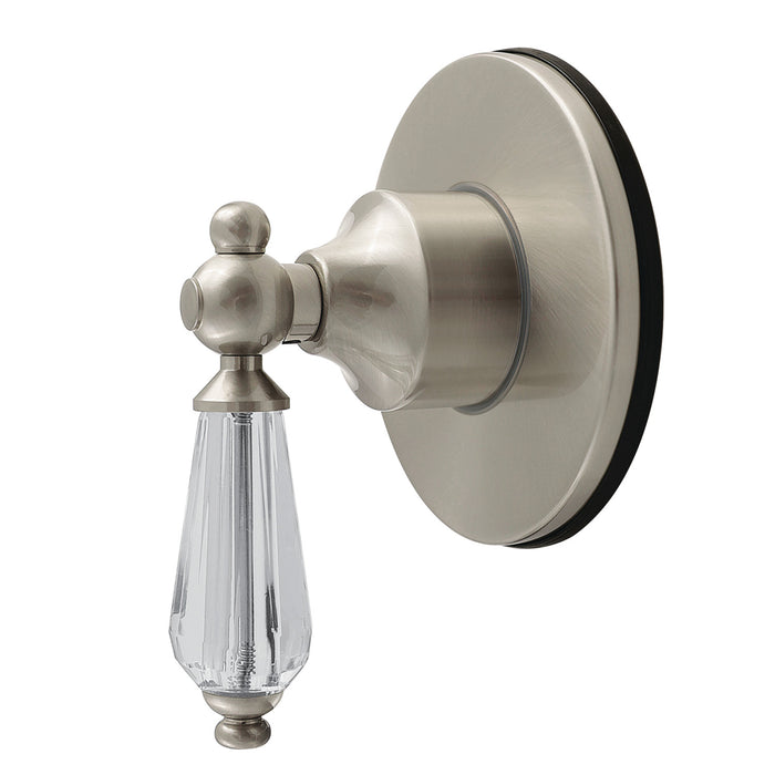 Kingston Heirloom KS4038WLL - Willshire Single-Handle Six-Way Diverter Valve with Round Trim Kit, Brushed Nickel