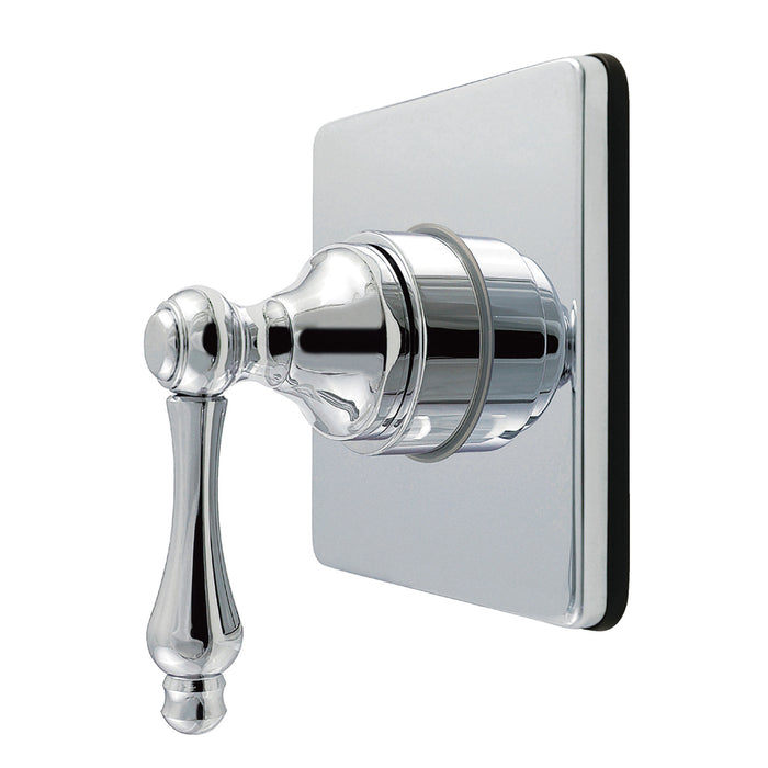 Kingston Heirloom KS4041AL - Restoration Single-Handle Six-Way Diverter Valve with Square Trim Kit, Polished Chrome