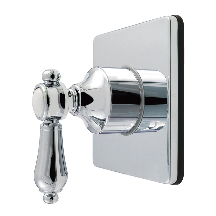 Kingston Heirloom KS4041BAL - Heirloom Single-Handle Six-Way Diverter Valve with Square Trim Kit, Polished Chrome