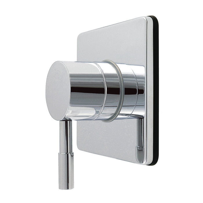 Kingston Sona KS4041DL - Concord Single-Handle Six-Way Diverter Valve with Square Trim Kit, Polished Chrome