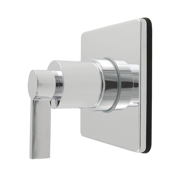 Kingston Sona KS4041NDL - NuvoFusion Single-Handle Six-Way Diverter Valve with Square Trim Kit, Polished Chrome