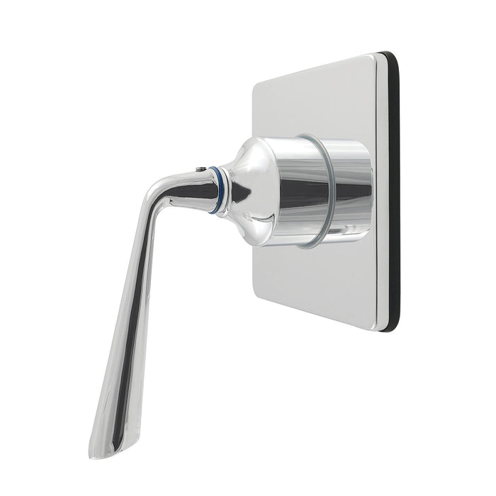 Kingston Tulare KS4041ZL - Silver Sage Single-Handle Six-Way Diverter Valve with Square Trim Kit, Polished Chrome