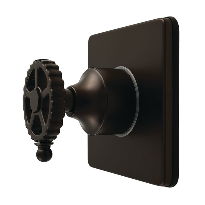 Kingston Sona KS4045CG - Fuller Single-Handle Six-Way Diverter Valve with Square Trim Kit, Oil Rubbed Bronze