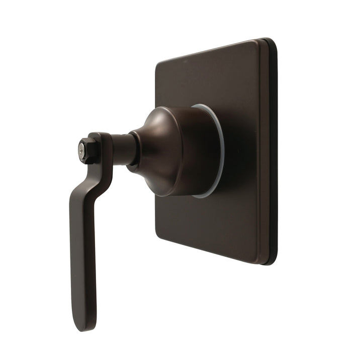Kingston Sona KS4045KL - Whitaker Single-Handle Six-Way Diverter Valve with Square Trim Kit, Oil Rubbed Bronze