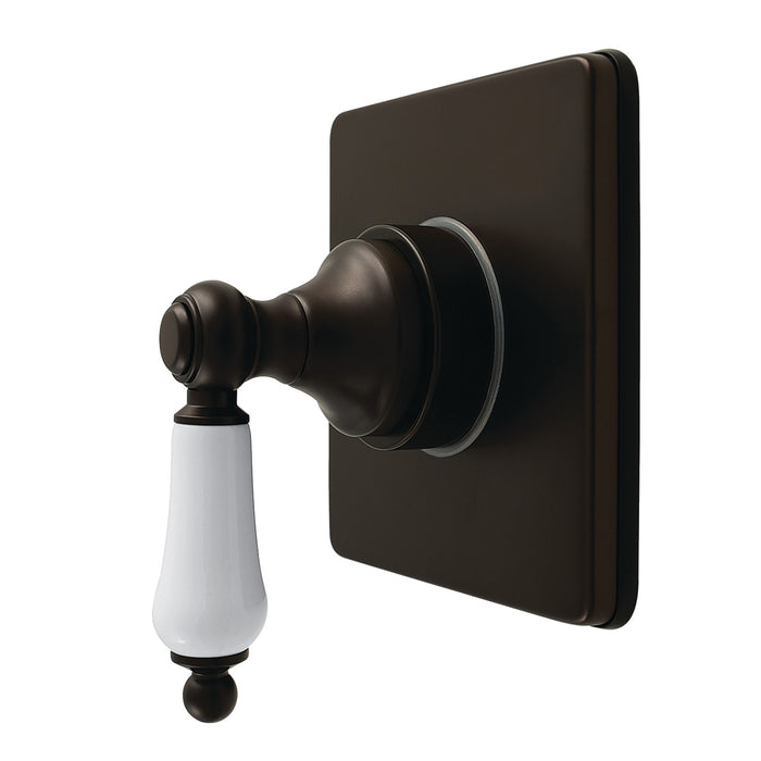 Kingston Heirloom KS4045PL - Restoration Single-Handle Six-Way Diverter Valve with Square Trim Kit, Oil Rubbed Bronze