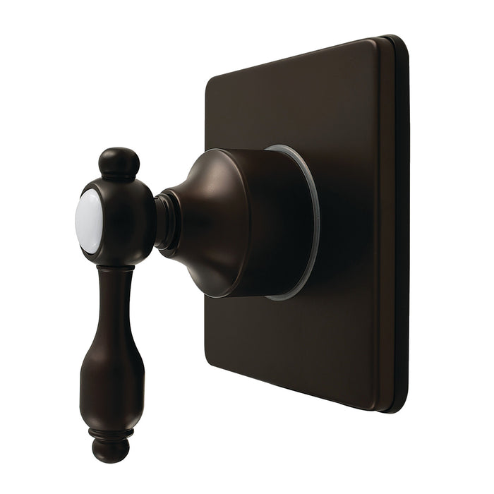 Tudor KS4045TAL Single-Handle Six-Way Diverter Valve with Square Trim Kit, Oil Rubbed Bronze