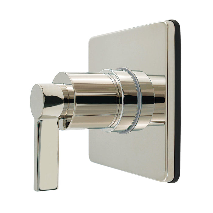 Kingston Sona KS4046NDL - NuvoFusion Single-Handle Six-Way Diverter Valve with Square Trim Kit, Polished Nickel