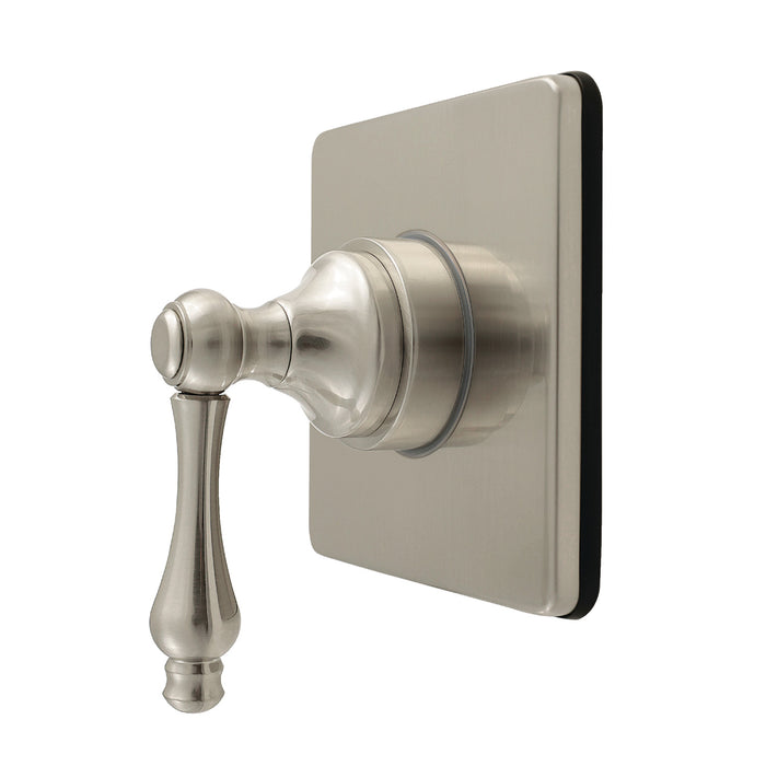Kingston Heirloom KS4048AL - Restoration Single-Handle Six-Way Diverter Valve with Square Trim Kit, Brushed Nickel